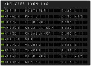 navette aeroport Lyon St-Exupéry